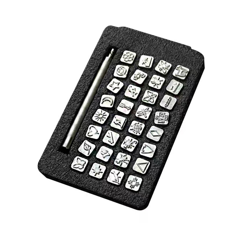 Leather Stamp Set - 32 teile/satz Stahl Sterben Metall Stanzen