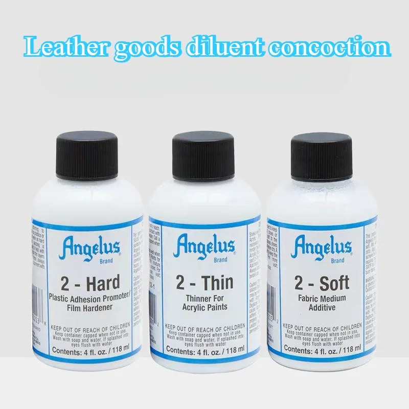 Leather Dye Finish - 28/118 ml amerikanische Lederfarbe, dünneres/Mischmittel, mittelgroß,