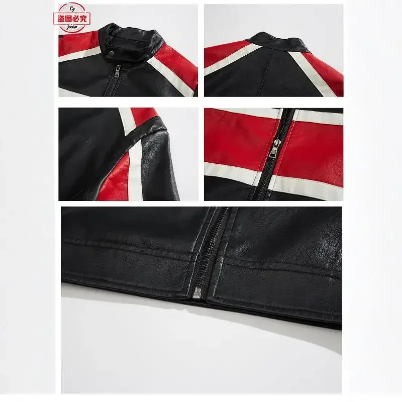 Ready To Race Logo Bedruckte O – Leather Work Jacket With Hood Bewertung und Preis