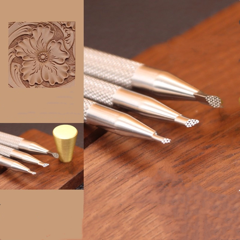 Arabesque-Hintergrundstempelse – Leather Stamp Set Bewertung und Preis