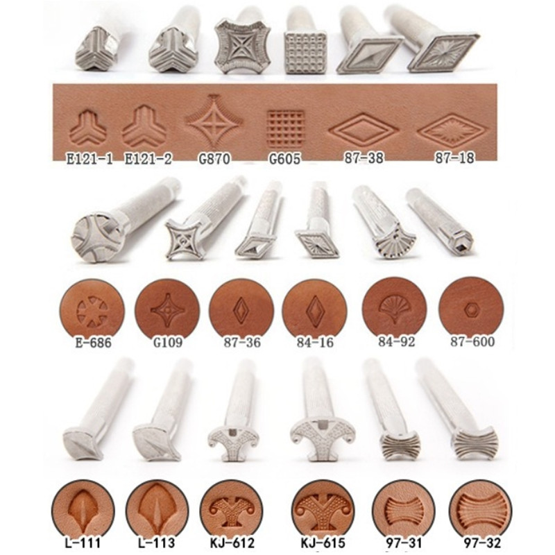 Neues Lederprägewerkzeug-Set,  – Leather Stamp Set Bewertung und Preis