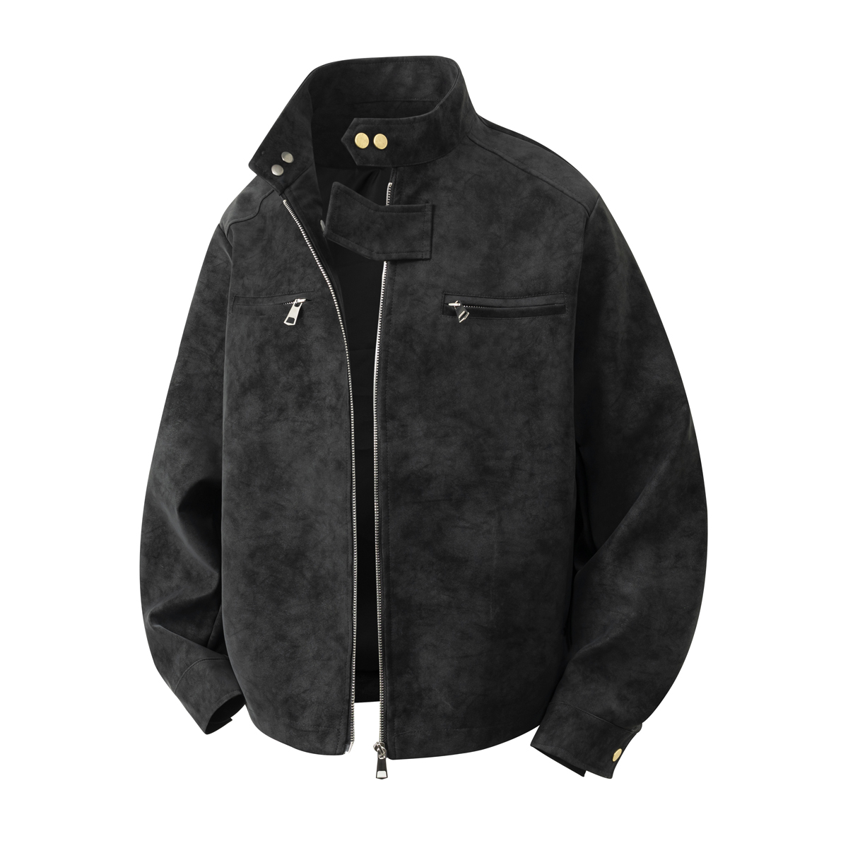 Frühlings-Modejacke aus hochwe – Leather Dye Finish Bewertung und Preis