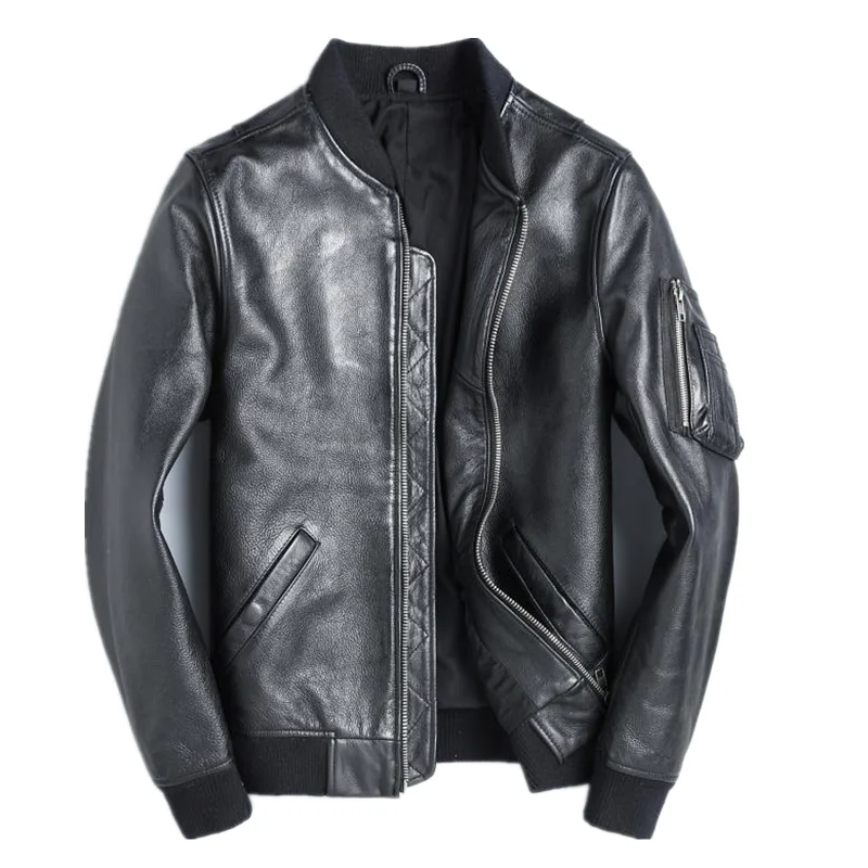 YR!Kostenloser Versand.Großhan – Leather Work Jacket Bewertung und Preis