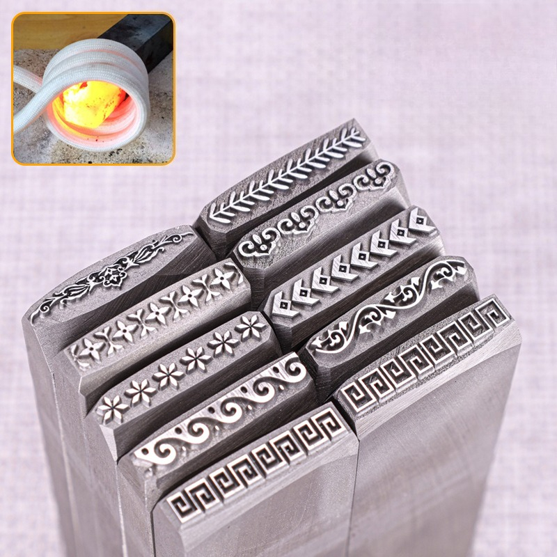 19×5mm Handstempel-Stahlmeißel – Leather Stamp Set Bewertung und Preis