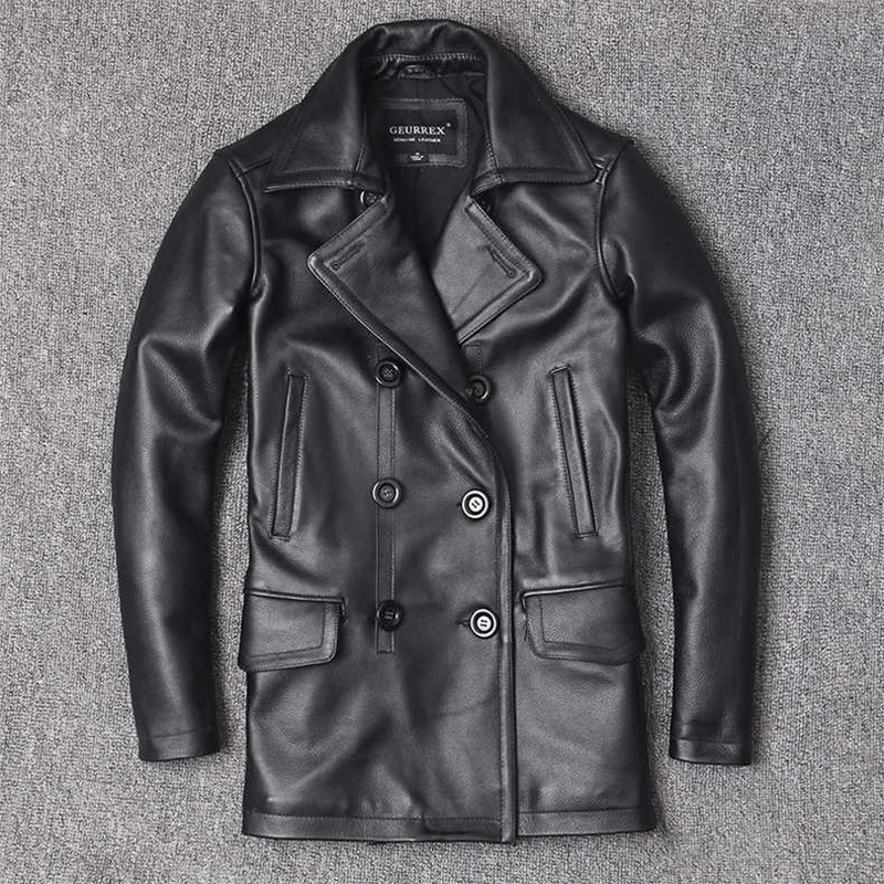 Echte Lederjacke Herren Obersc – Leather Work Jacket Bewertung und Preis