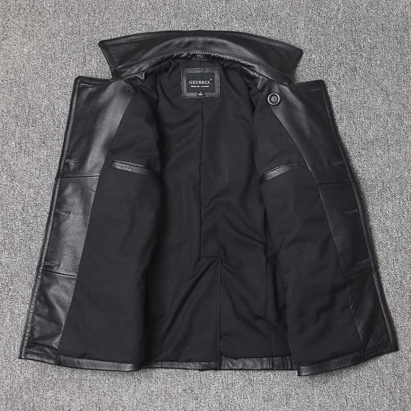 Echte Lederjacke Herren Obersc – Leather Work Jacket Bewertung und Preis