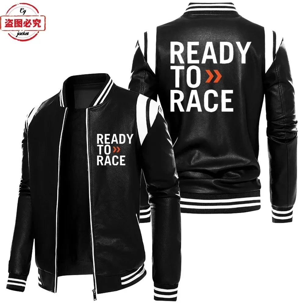 Ready To Race Logo Bedruckte O – Leather Work Jacket With Hood Bewertung und Preis