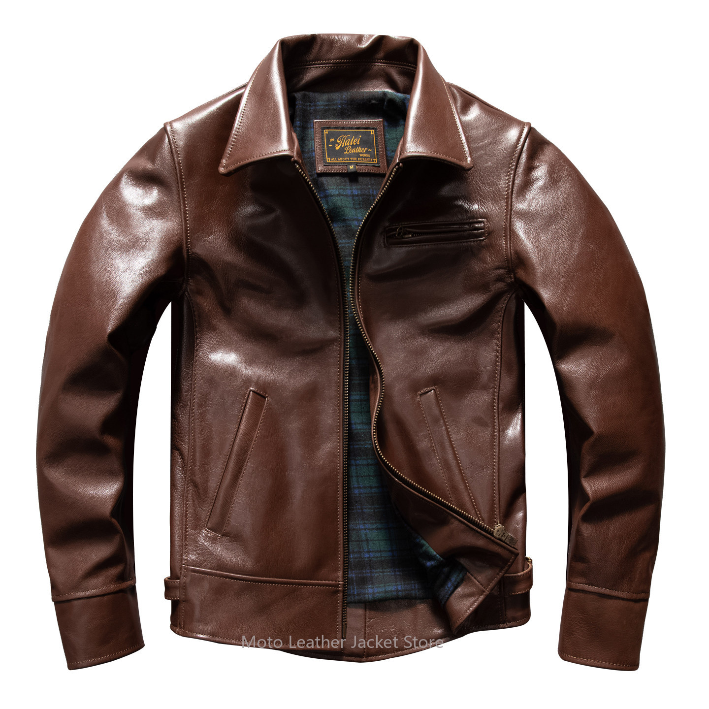 Herren Unbeschichtete Ölwachs- – Leather Work Jacket Bewertung und Preis