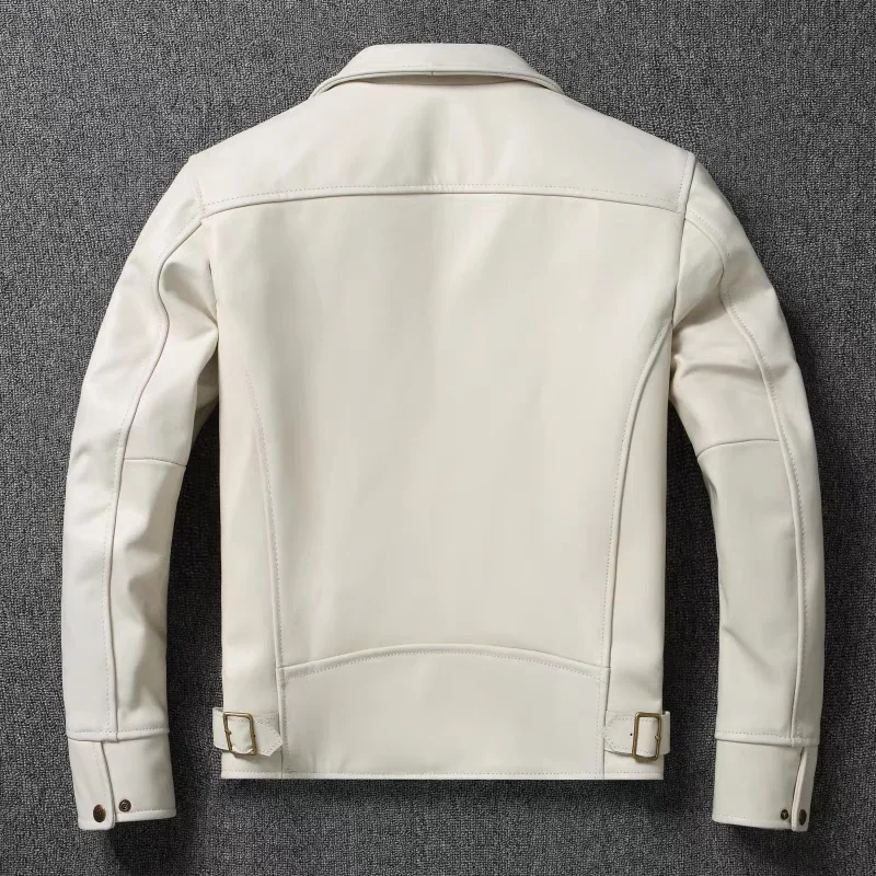 Herren-Jacke aus echtem Leder, – Leather Work Jacket Bewertung und Preis