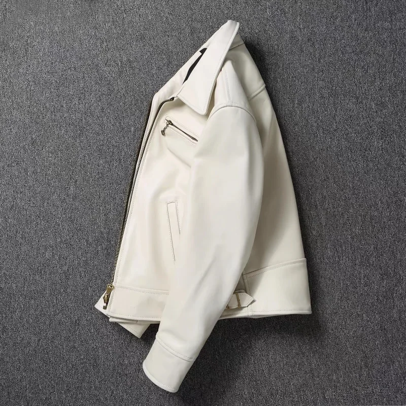 Herren-Jacke aus echtem Leder, – Leather Work Jacket Bewertung und Preis